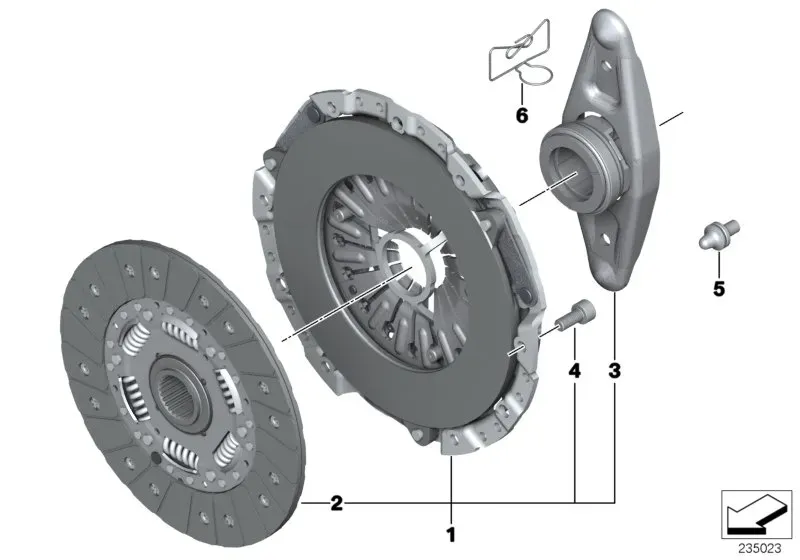 Clutch diagram