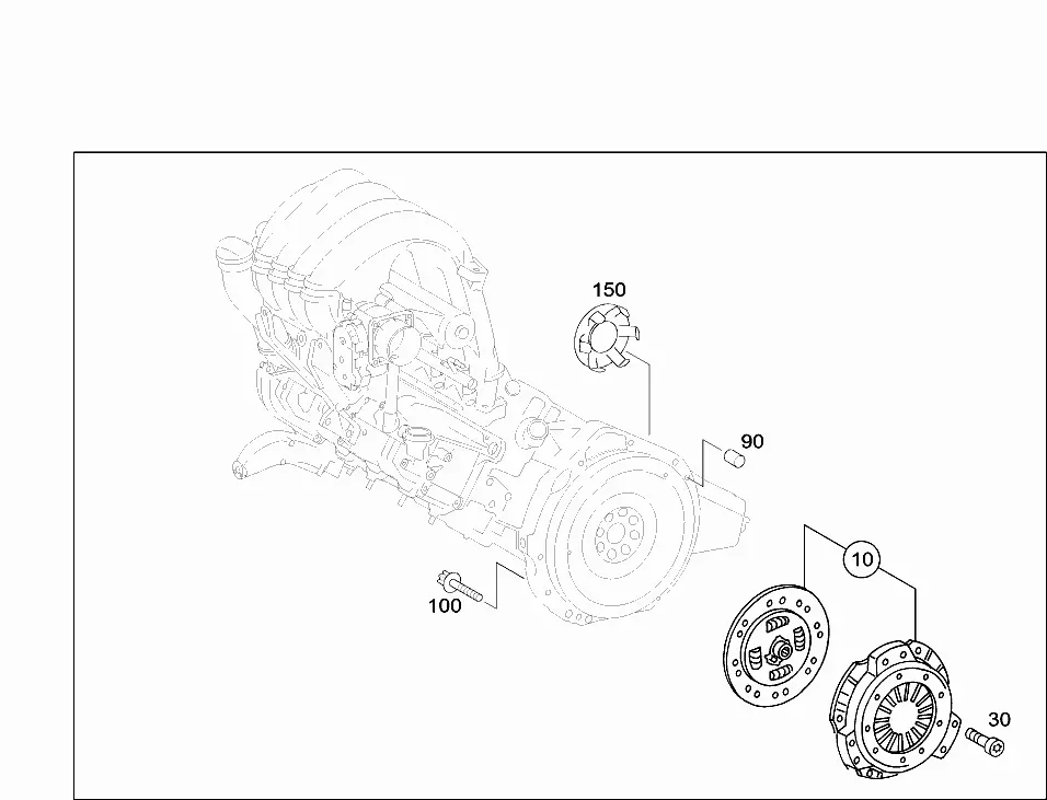 Clutch diagram