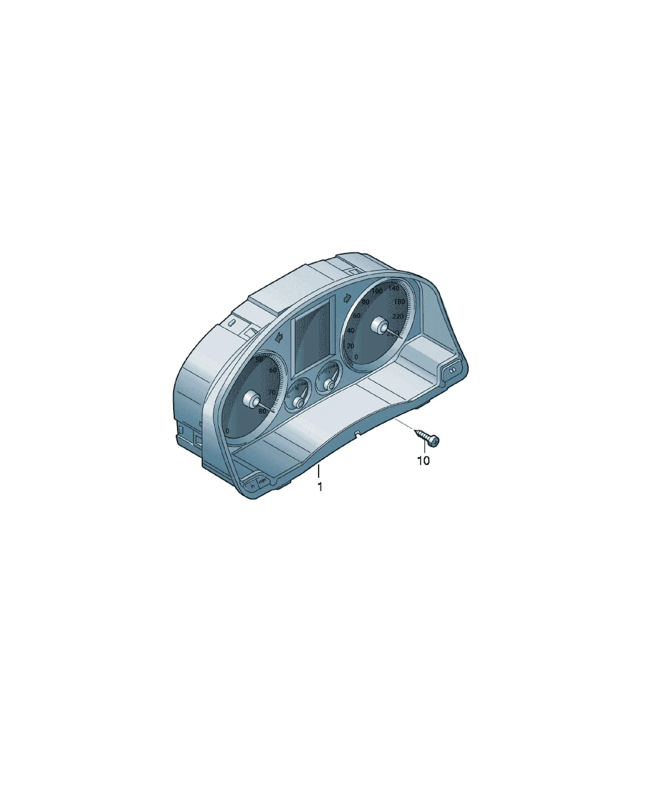 Instrument cluster diagram