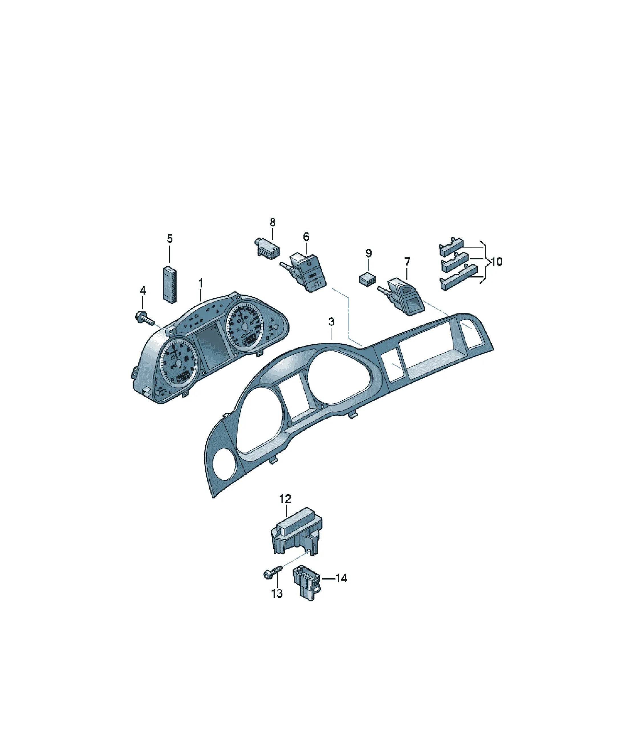 Instrument cluster diagram