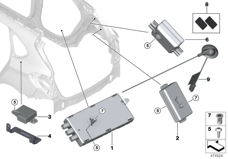 Antenna amplifier diagram