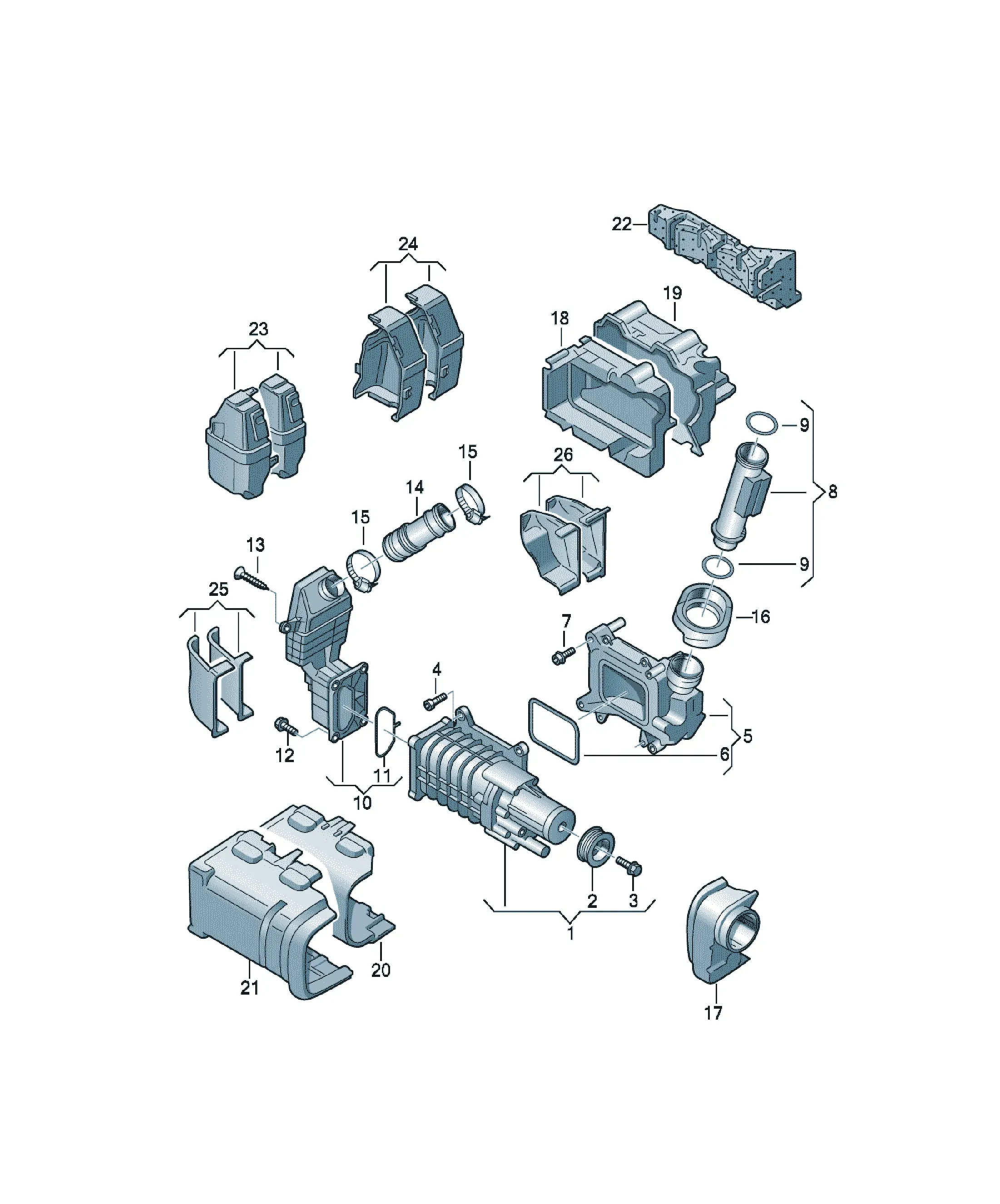 Turbocharger diagram