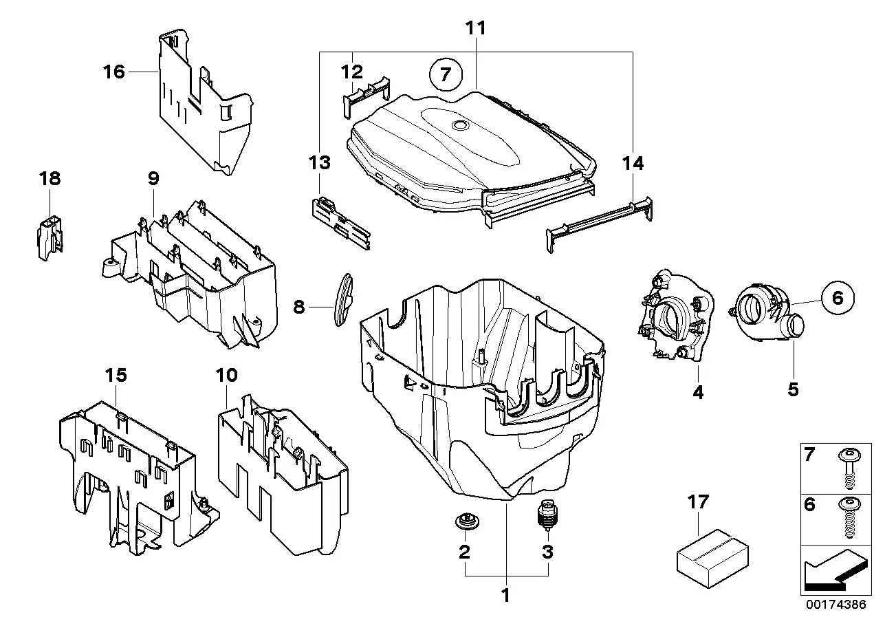 Electronic control unit box diagram