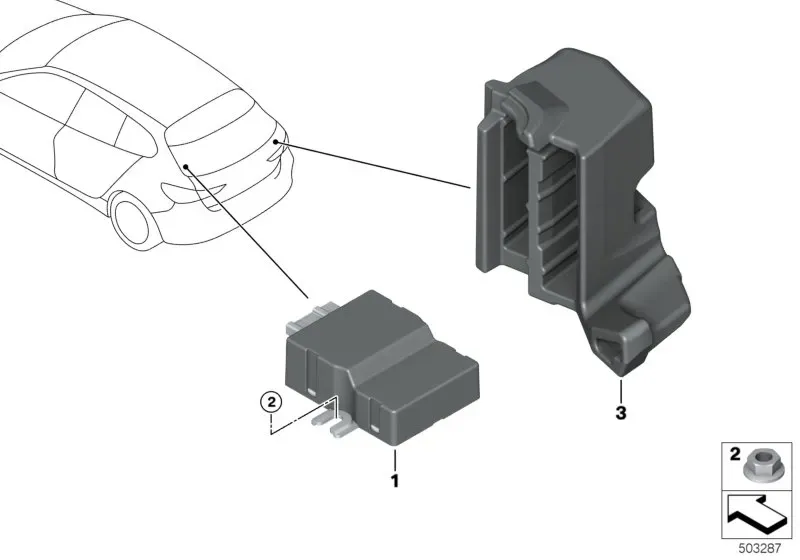Fuel pump control unit diagram