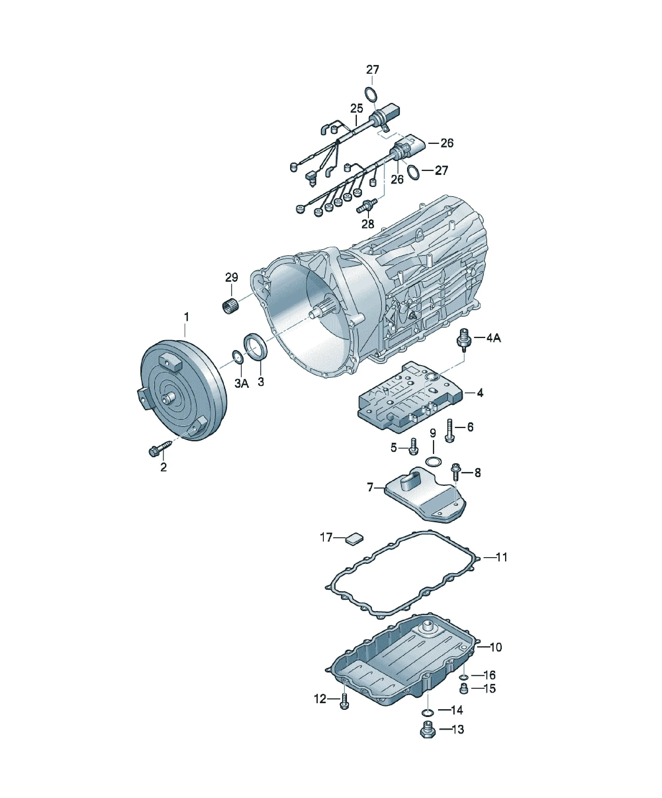 Automatic transmission diagram
