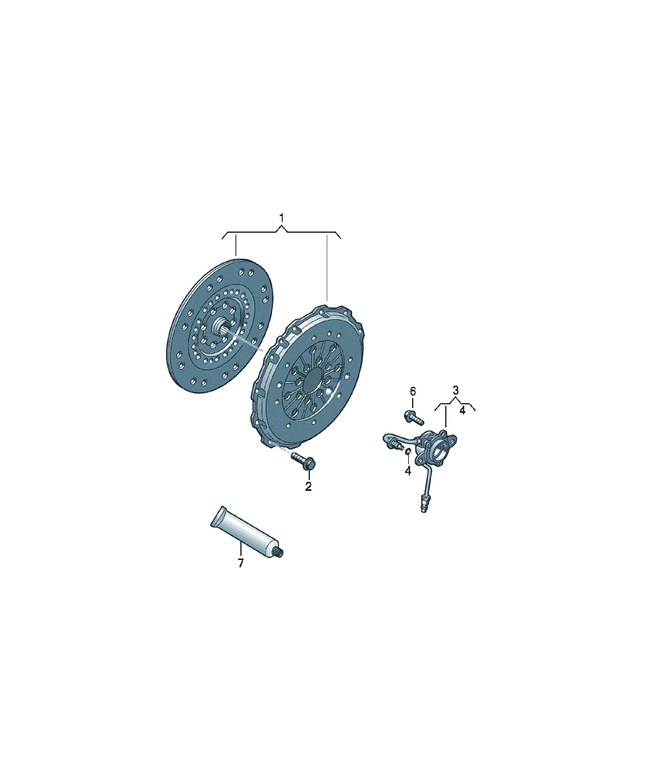 Clutch diagram