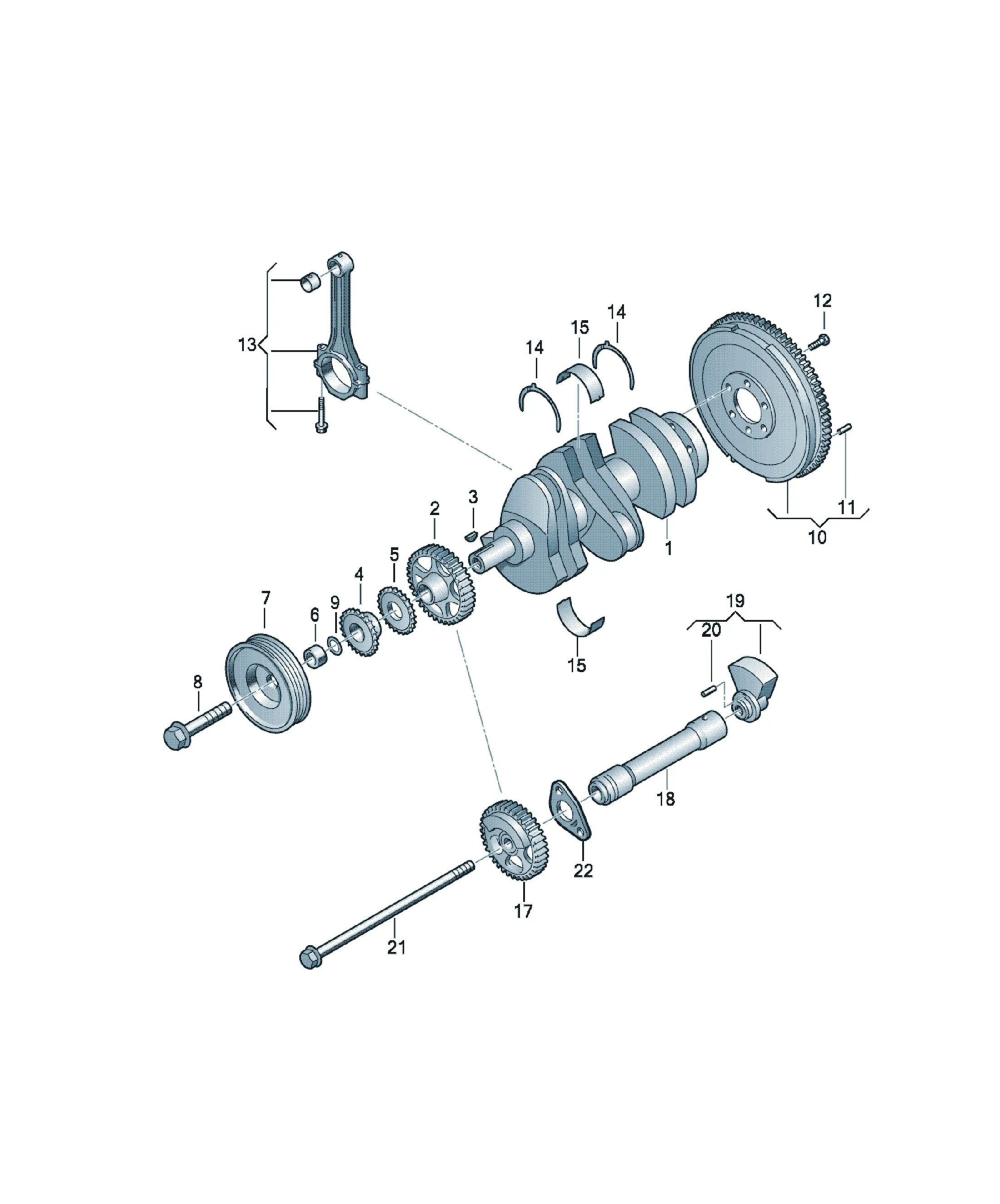 Crankshaft diagram