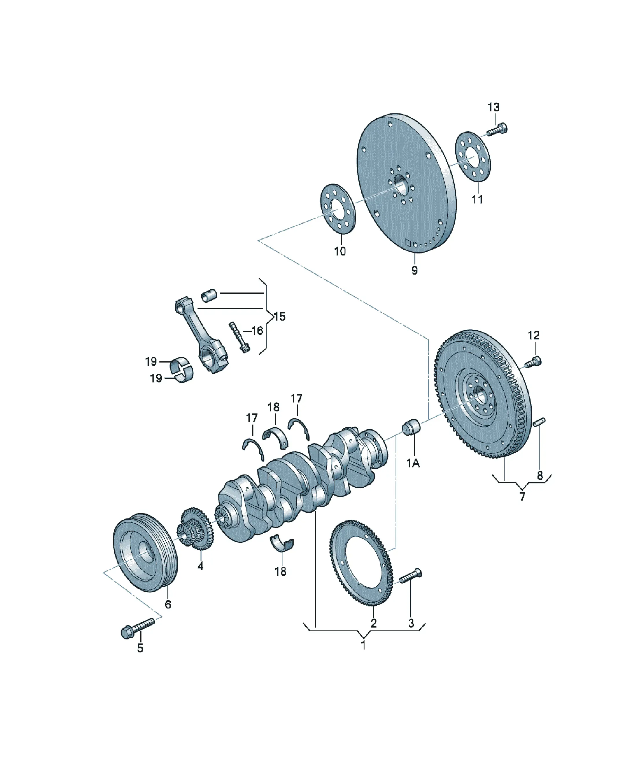 Crankshaft diagram