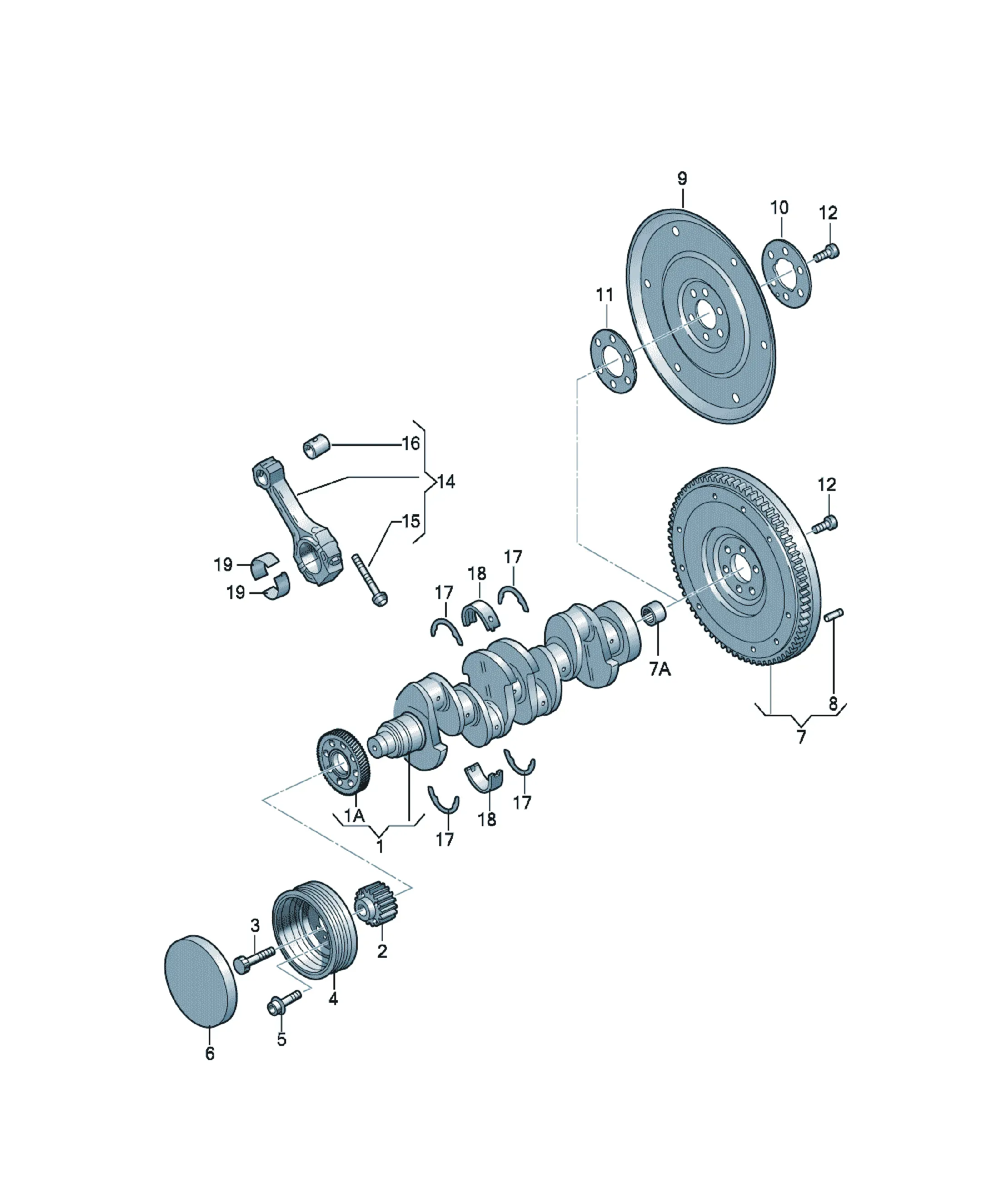 Crankshaft diagram