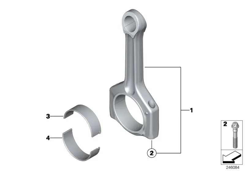 Connecting rod diagram