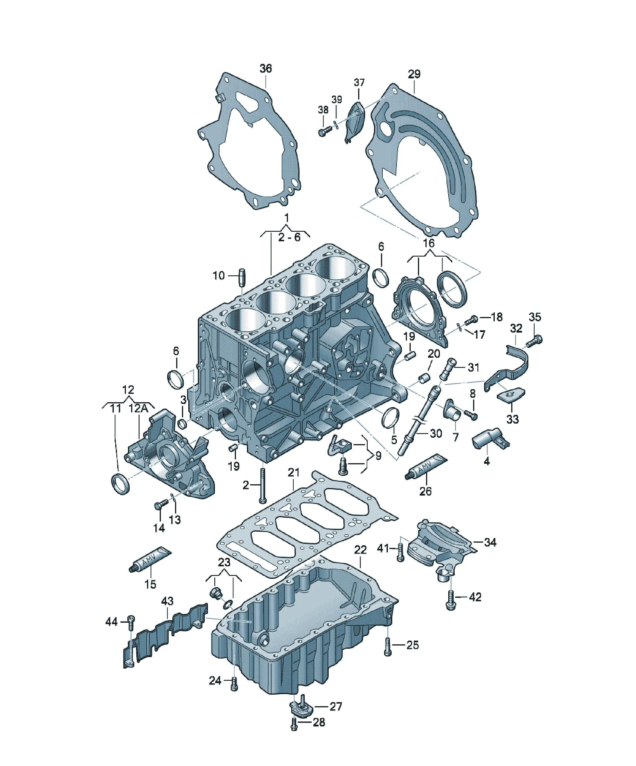 Cylinder block diagram