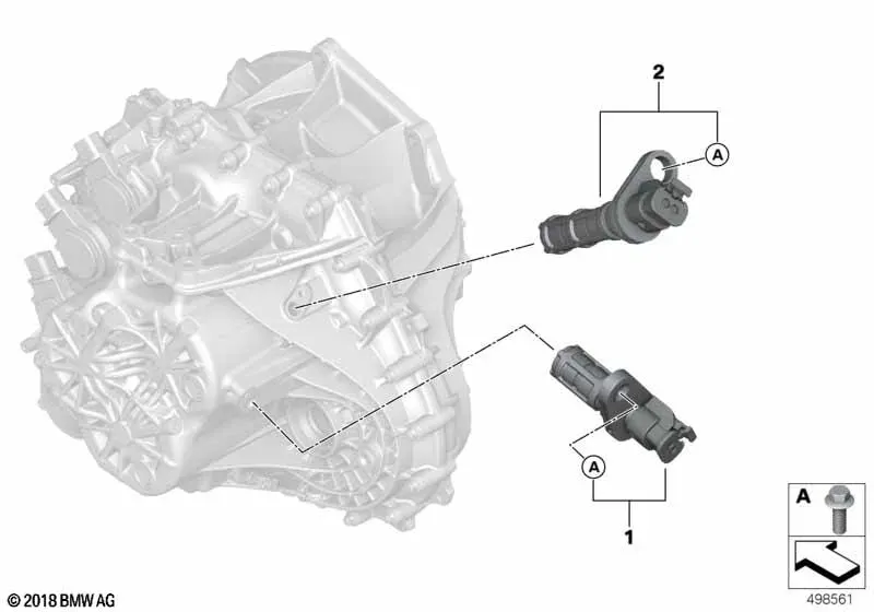 Input shaft speed sensors diagram