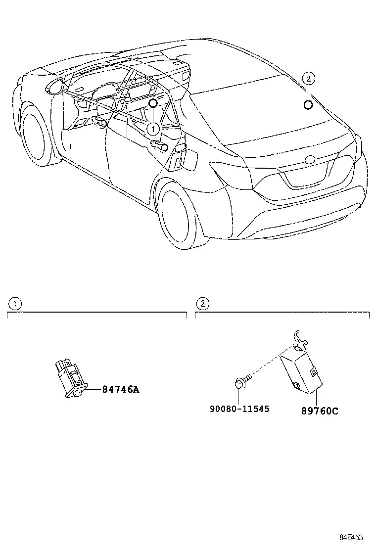 Tire pressure sensor diagram