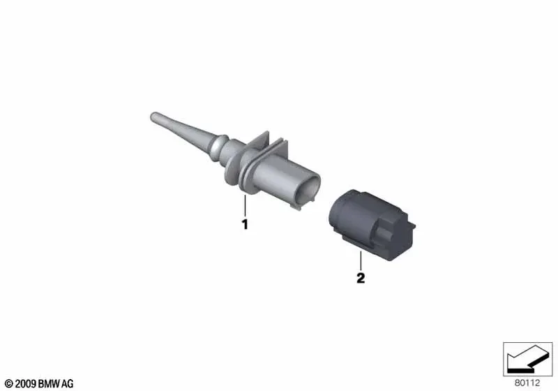 Датчик наружной температуры diagram