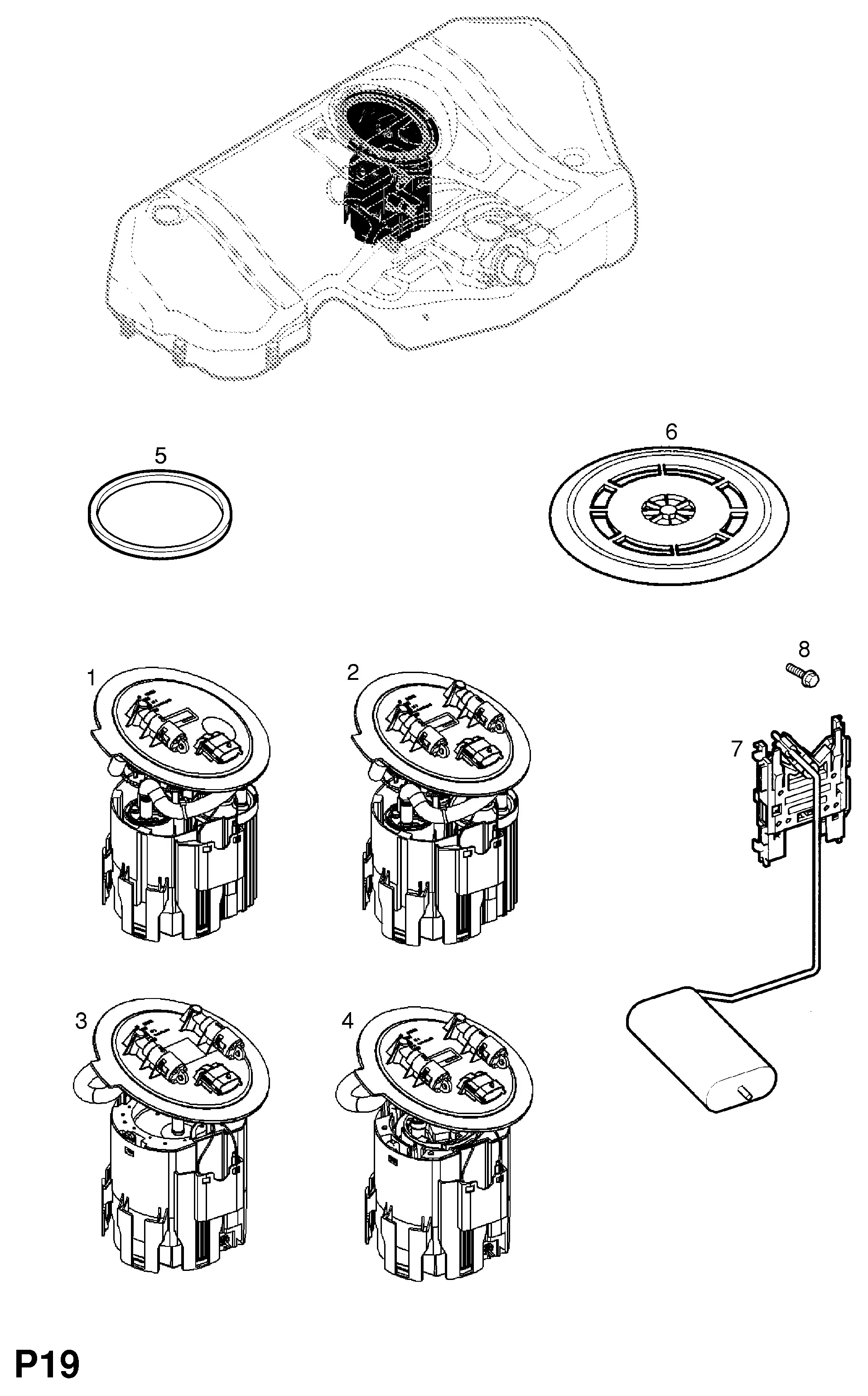 Fuel Level Sender diagram
