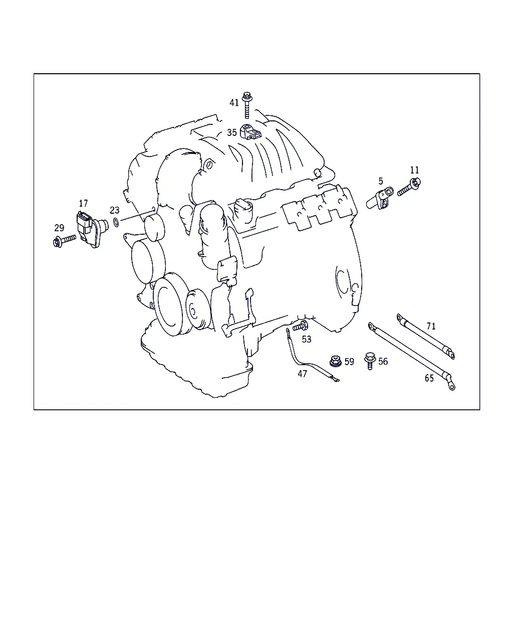 Датчики положения и детонации diagram