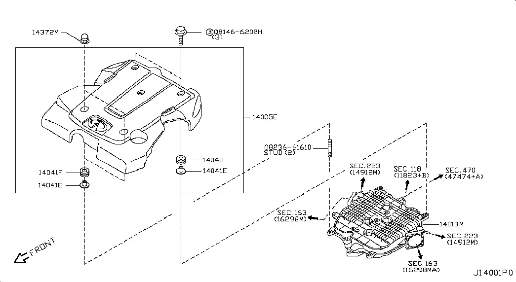 Engine Cover diagram