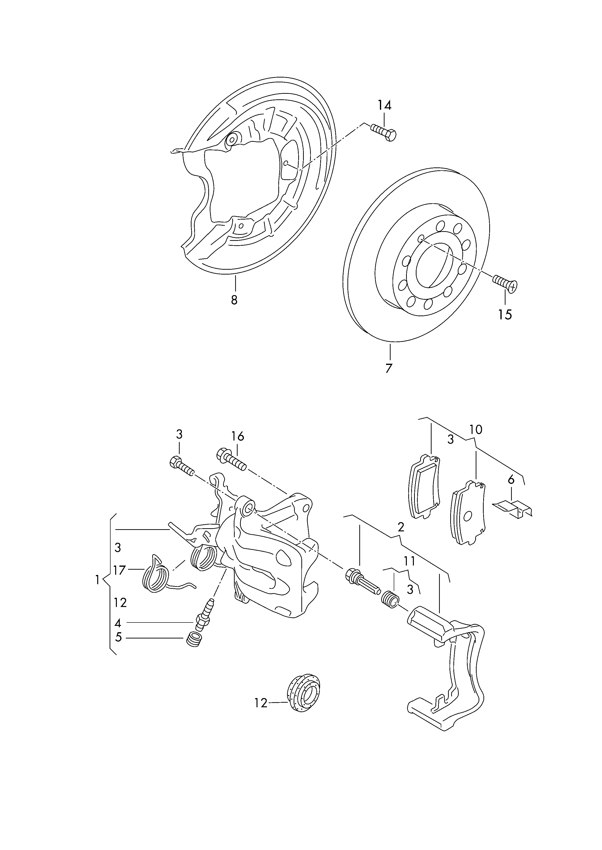 Disc Brakes diagram