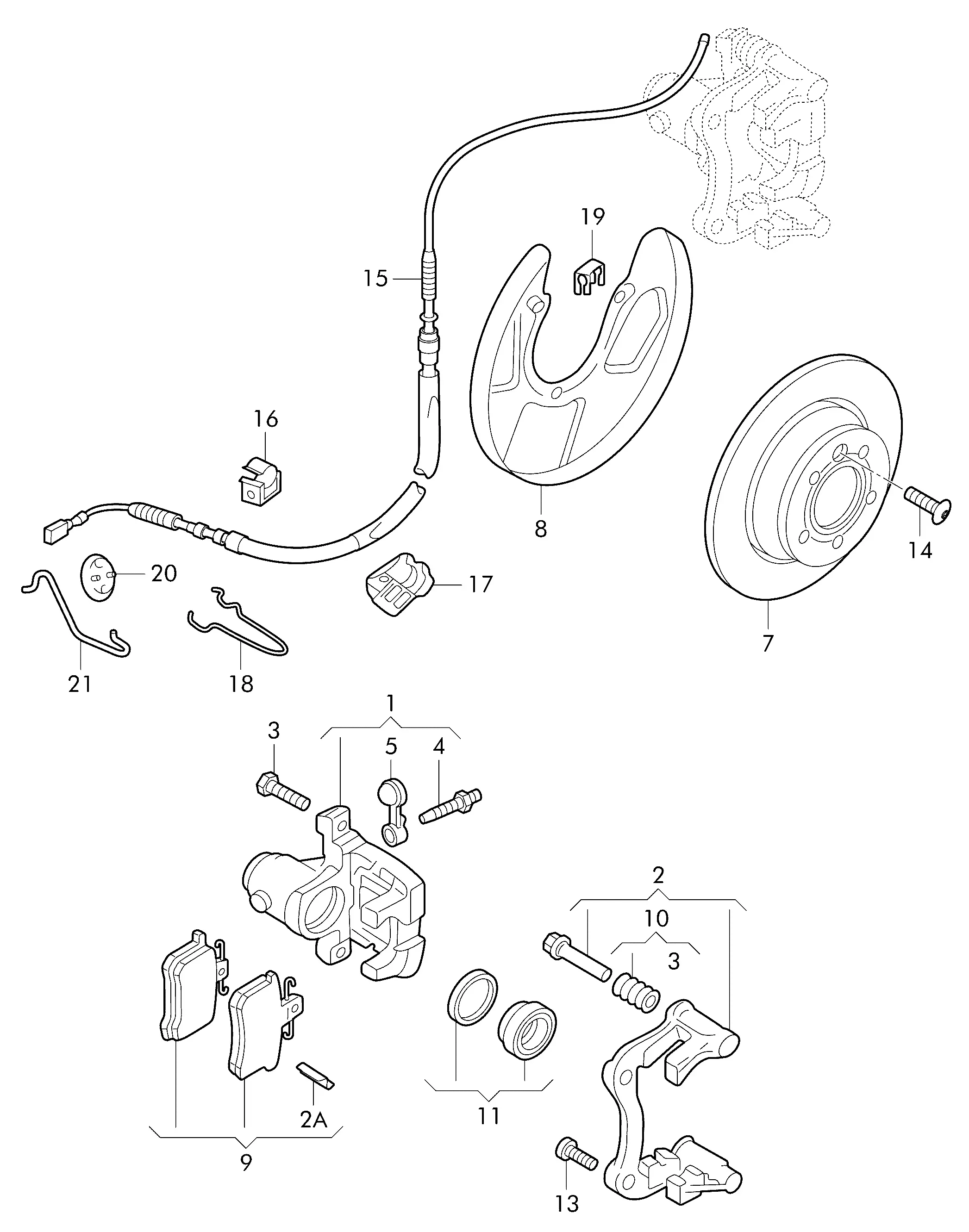 Disc Brakes diagram
