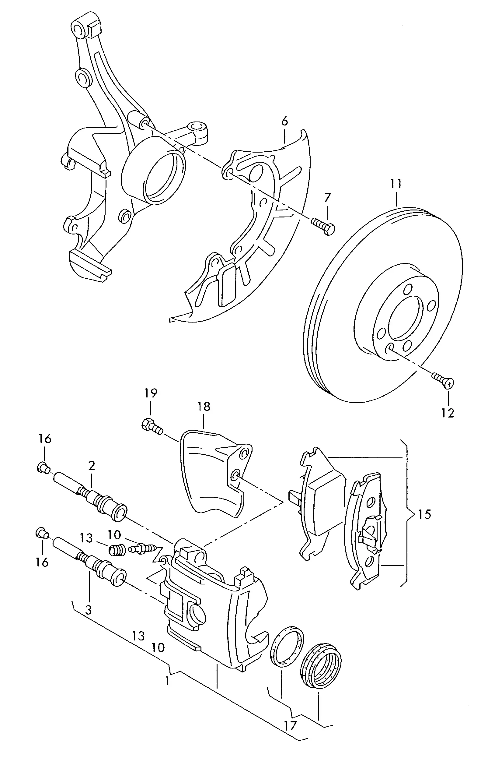 Disc Brakes diagram