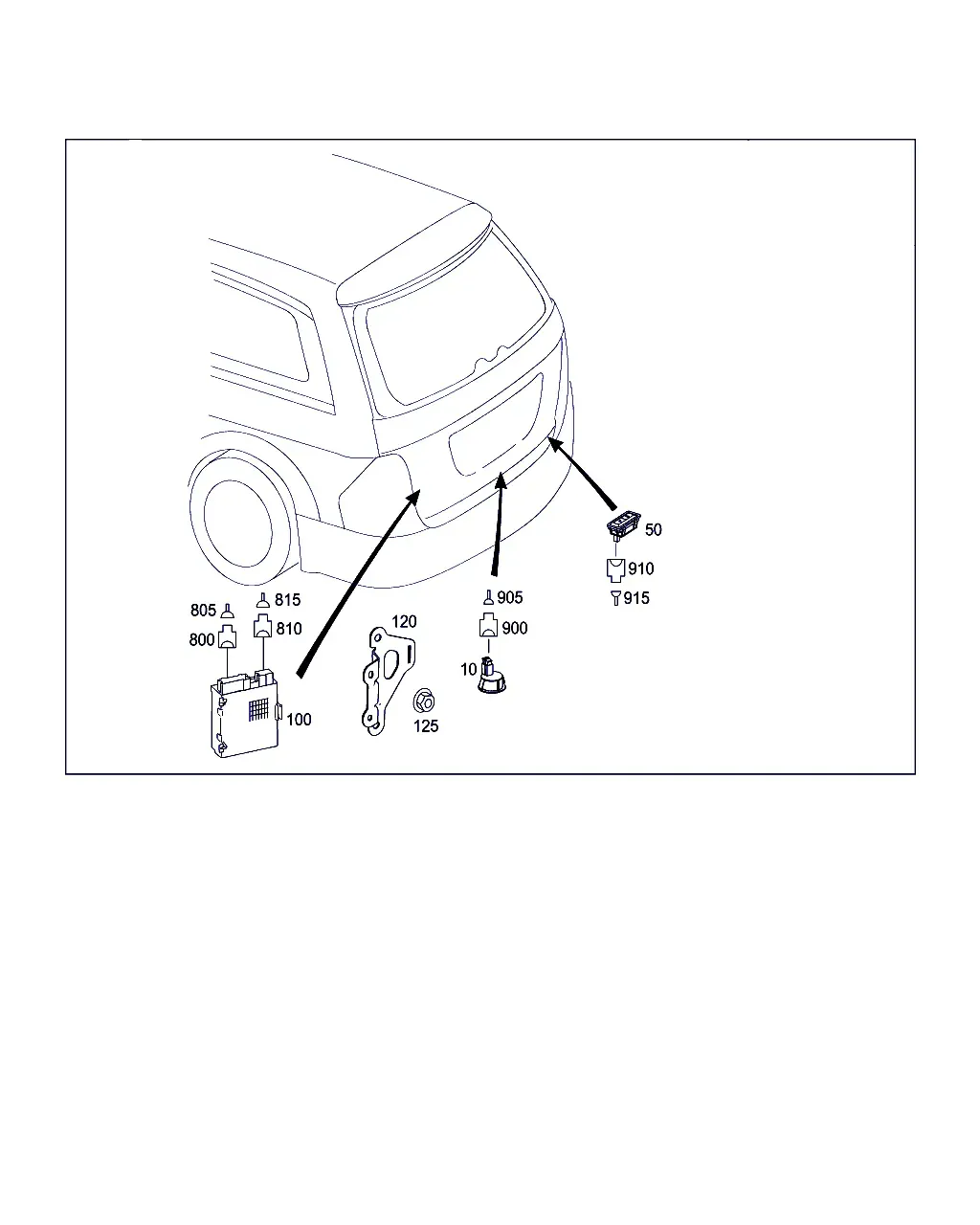 Remote Tailgate Closing diagram