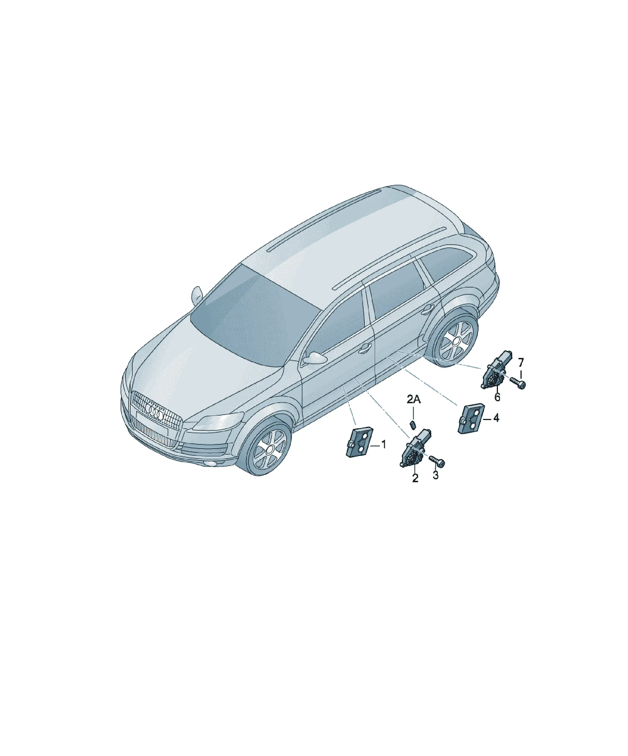 Door control unit diagram