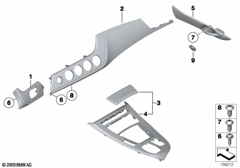 Patterned Ash Wood Trim Retrofit diagram