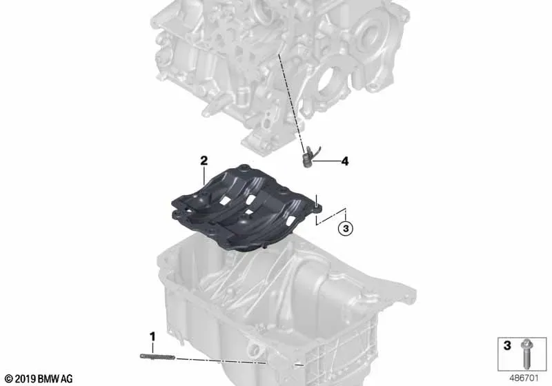 Cylinder Block Additional Components diagram
