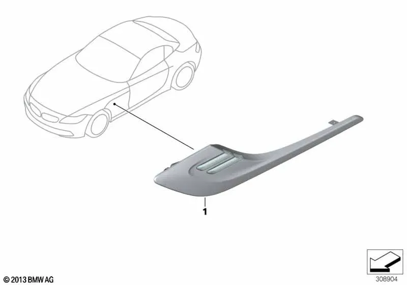 Side repeater lamp diagram