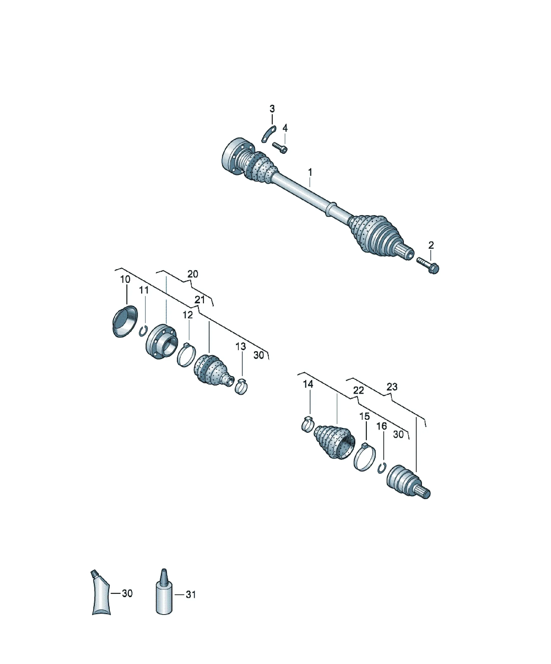 Drive shaft diagram