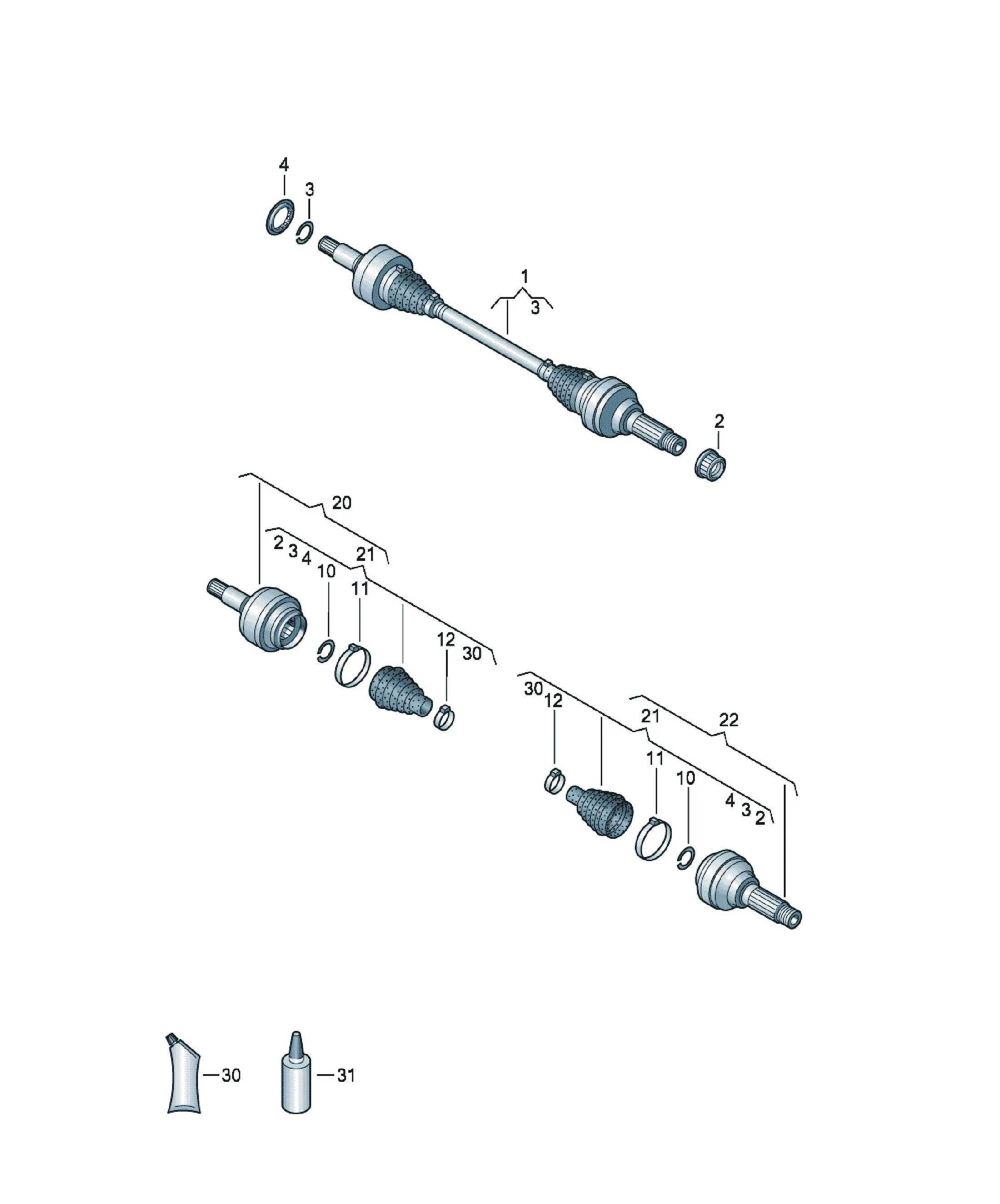 Drive shaft diagram