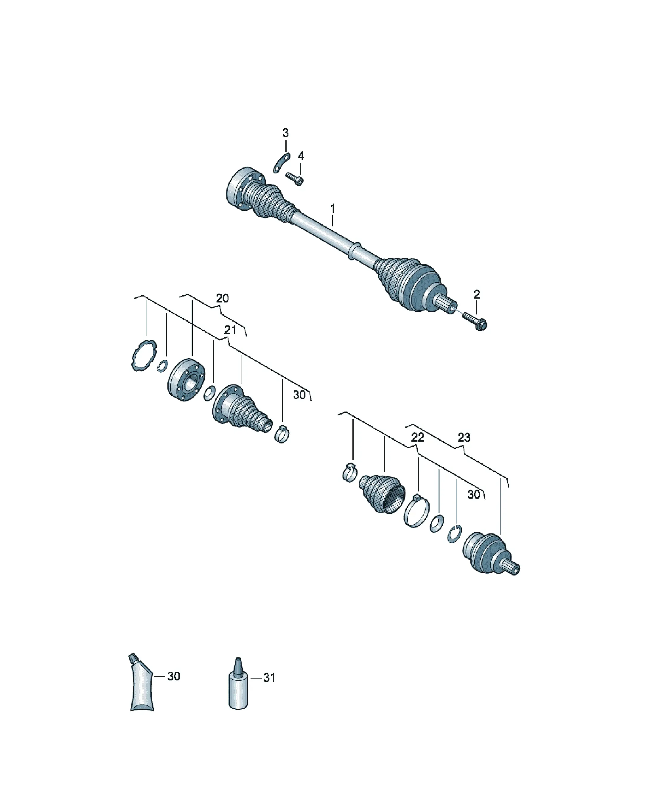 Drive shaft diagram