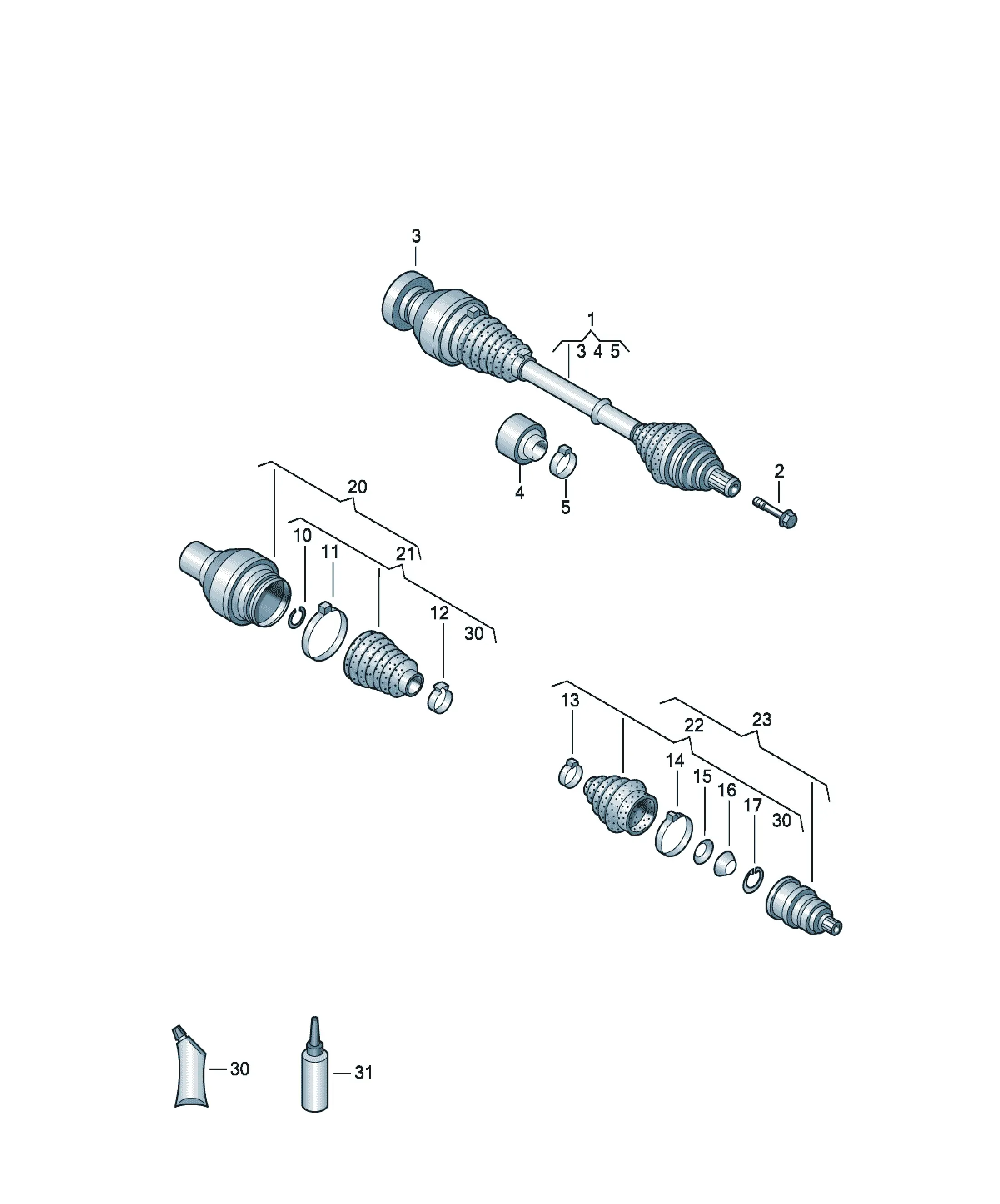 Drive shaft diagram