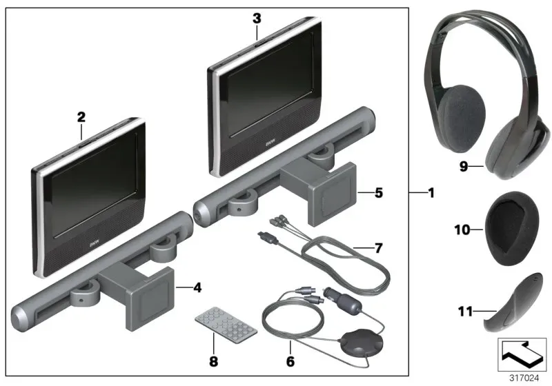 Entertainment system diagram