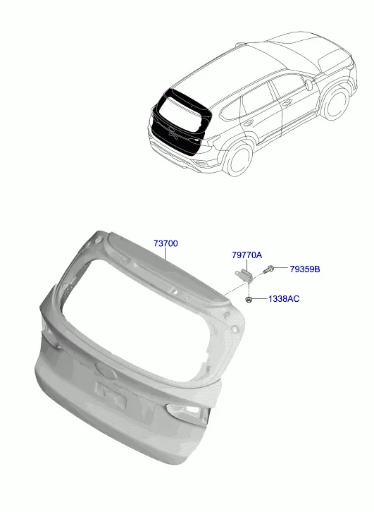 Tailgate diagram