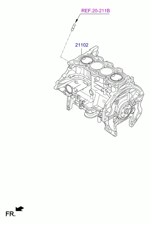 Двигатель в сборе diagram