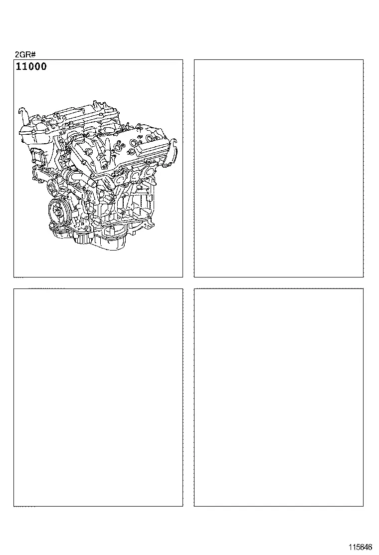 Partial Engine Assembly diagram