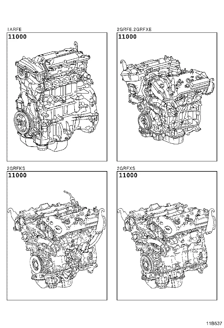 Partial Engine Assembly diagram