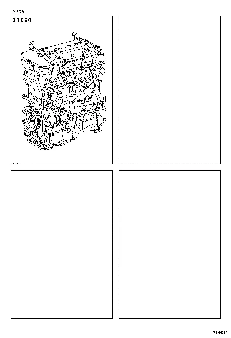 Partial Engine Assembly diagram