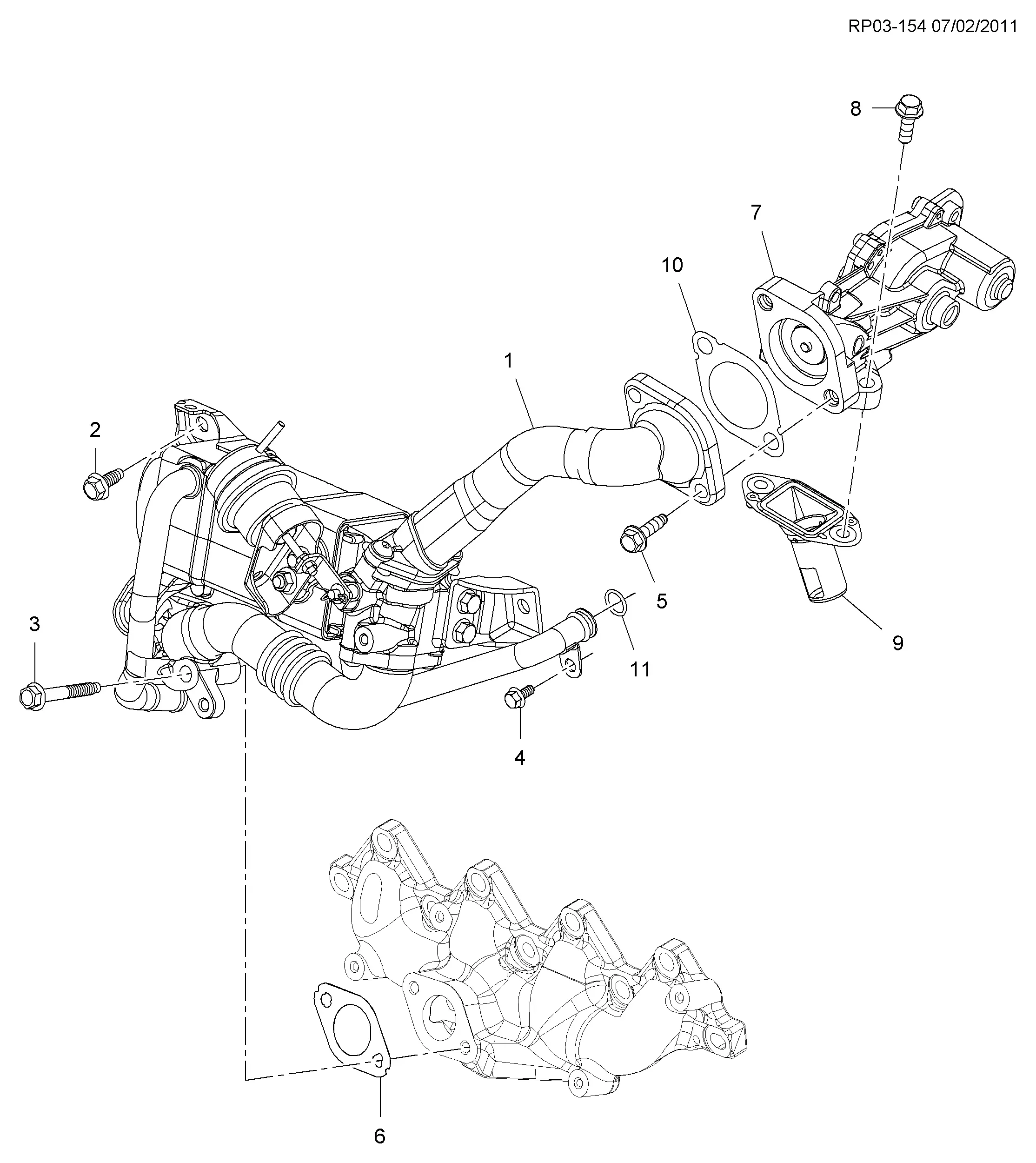 EGR system diagram