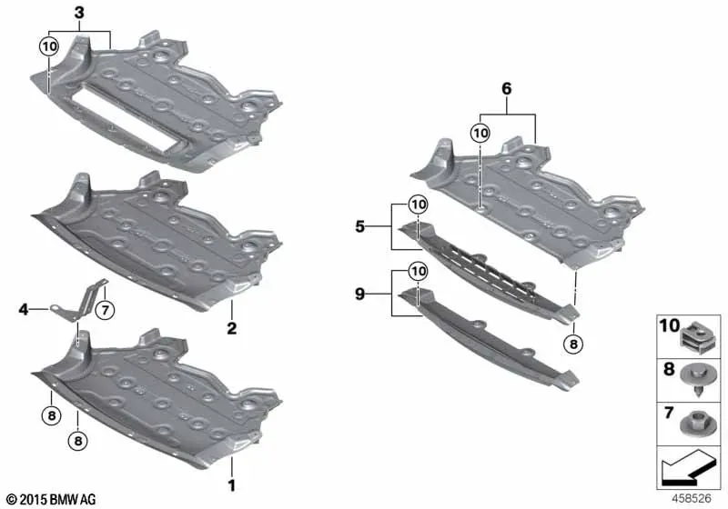 Экран моторного отсека diagram