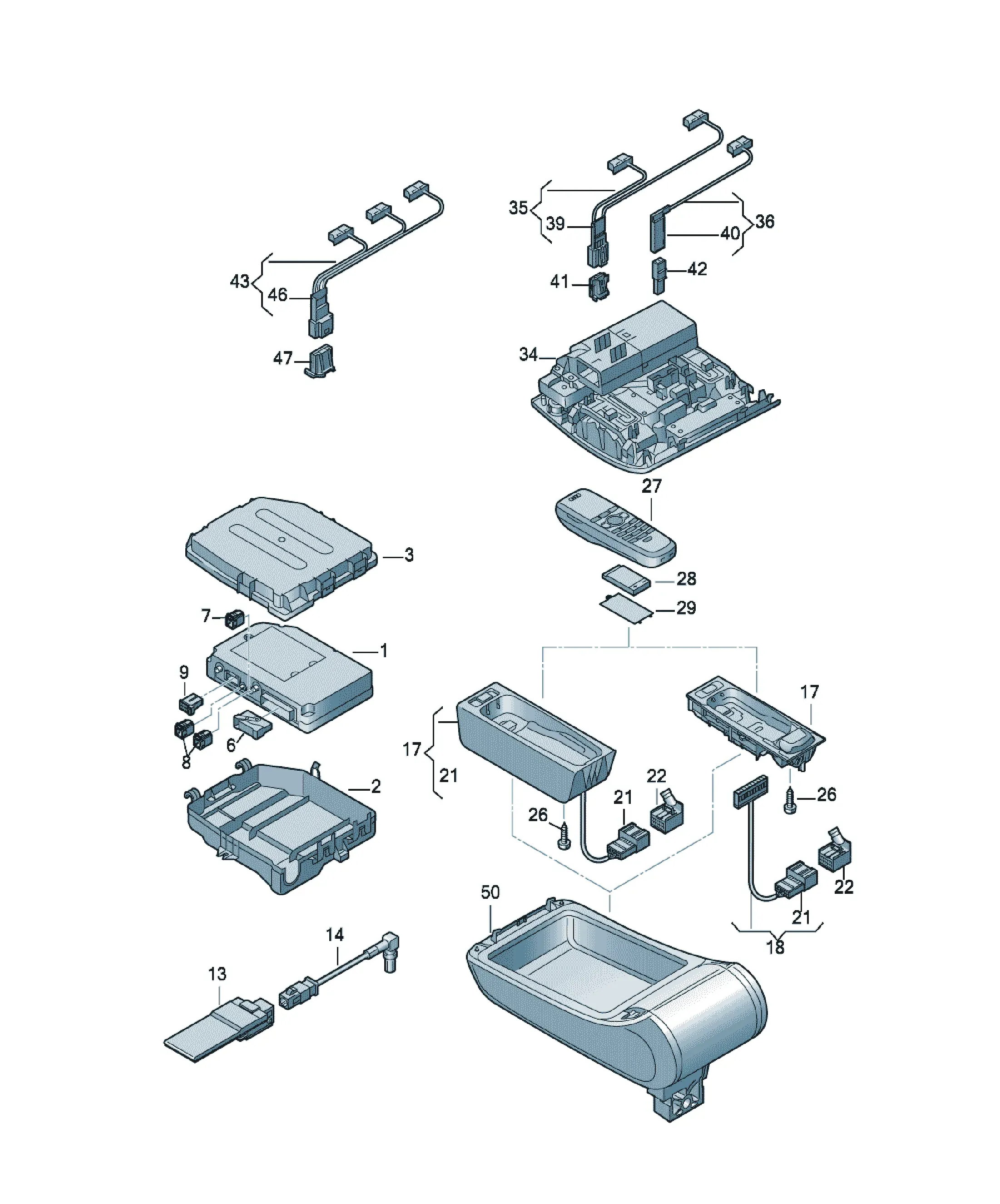 Mobile phone preparation kit diagram