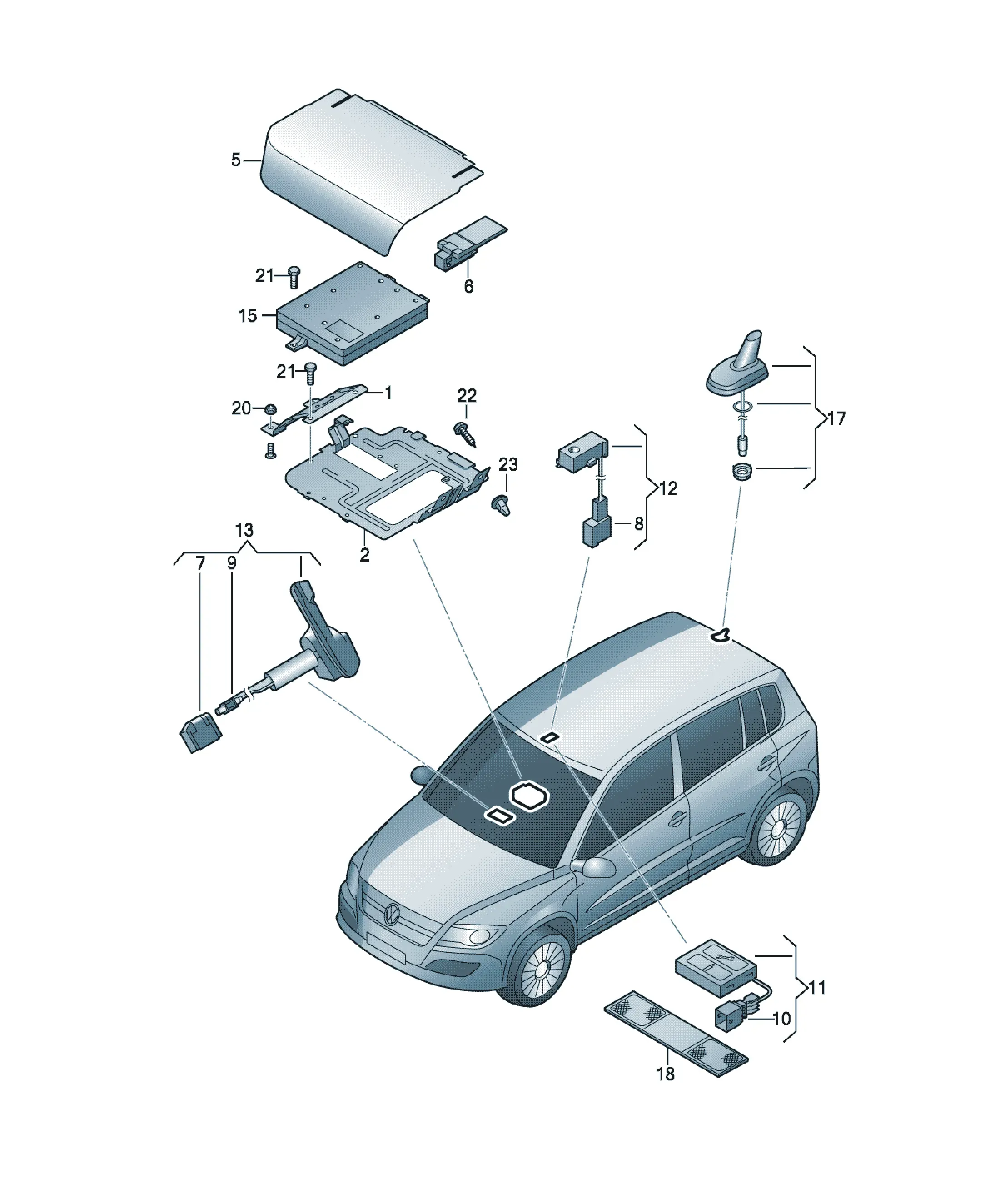 Telephone preparation electrical components diagram