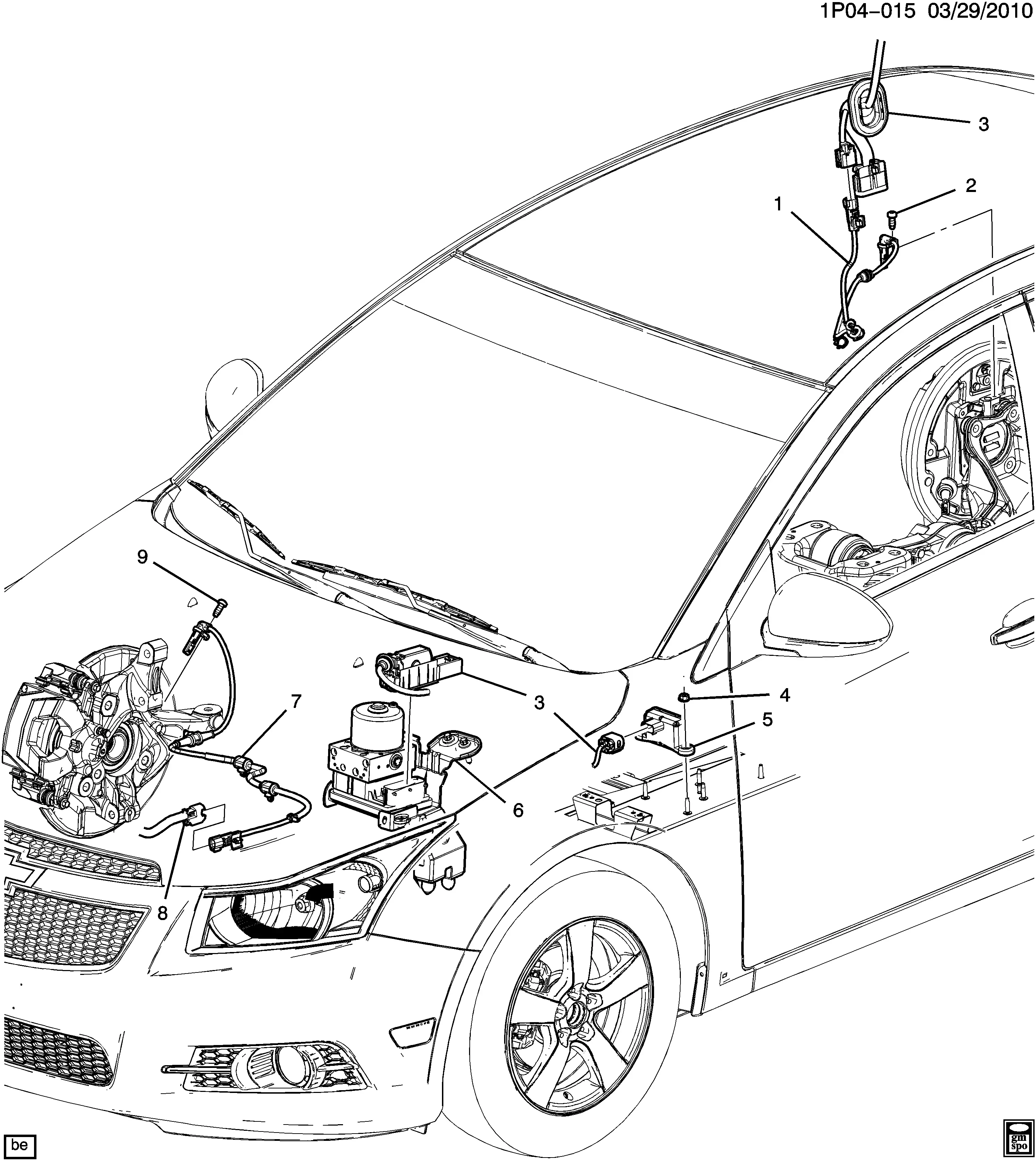 Brake Electrical System diagram