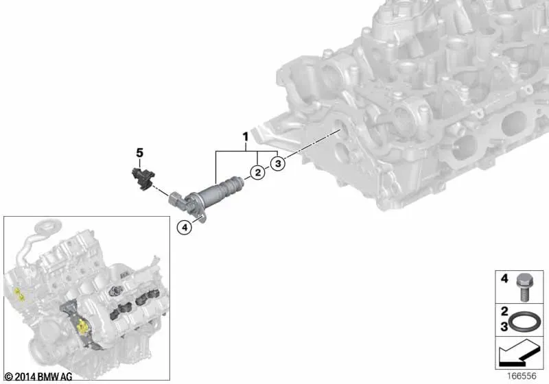 Cylinder Head Electrical Components diagram