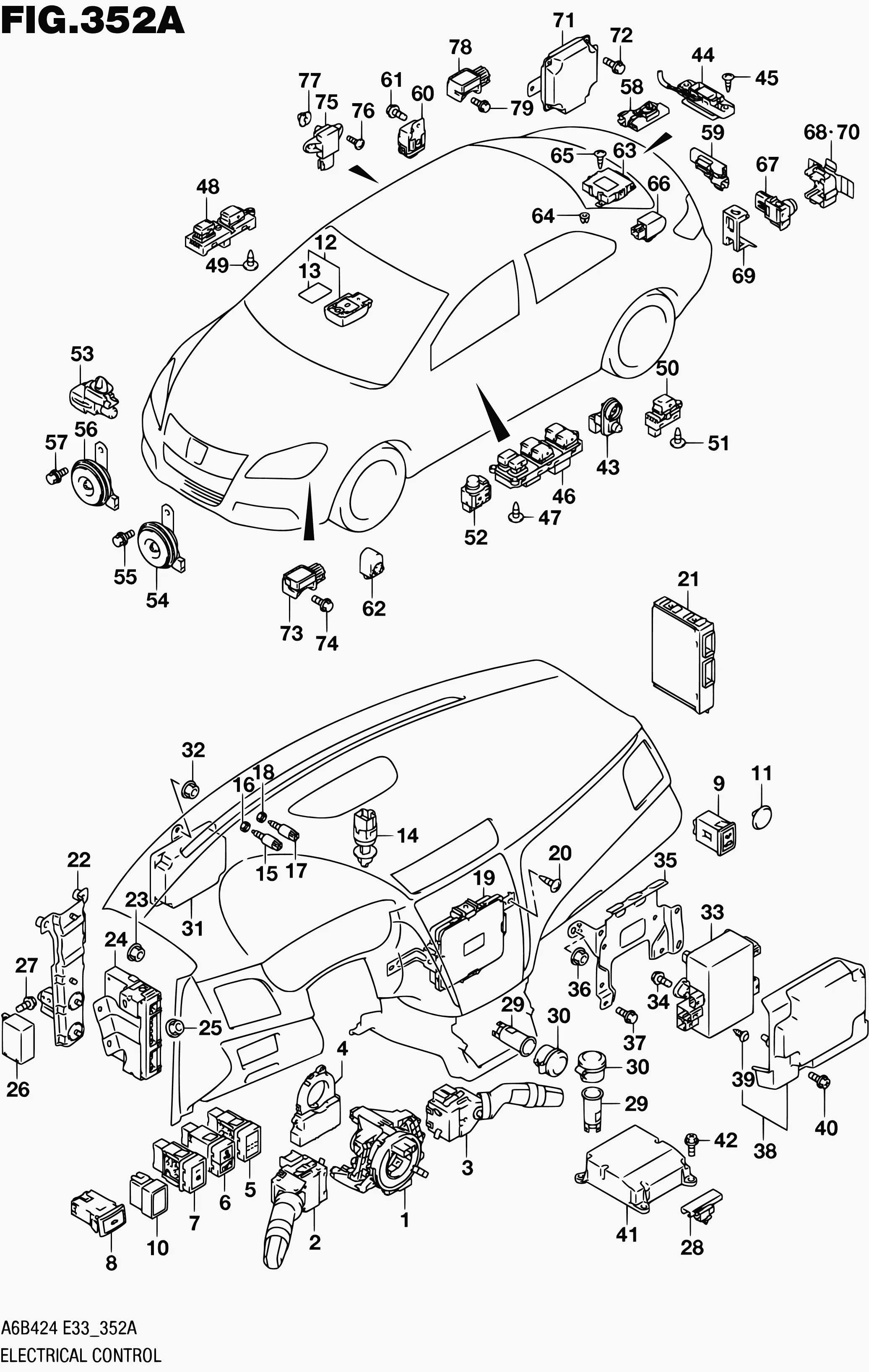 Electrical Switches And Sensors diagram