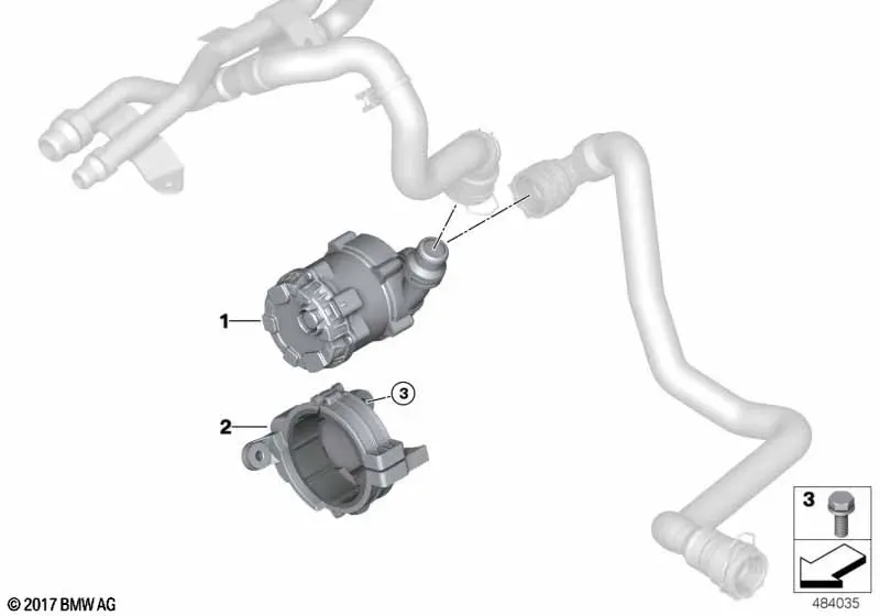 Electric Coolant Pump diagram