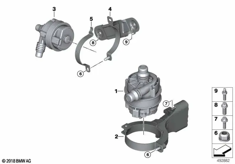 Electric Coolant Pump diagram