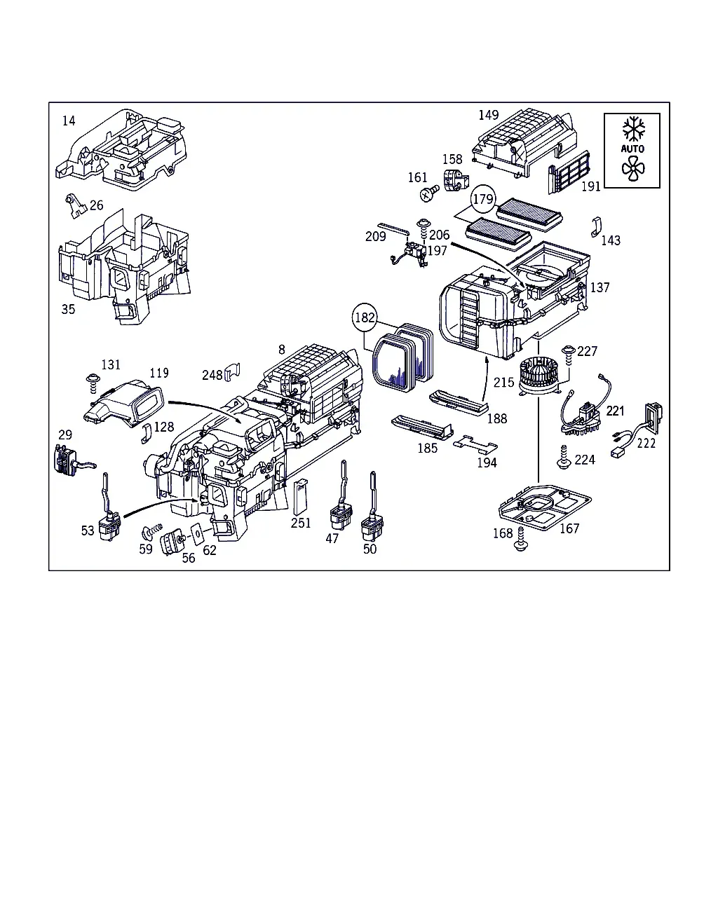 Heater Blower Motor diagram