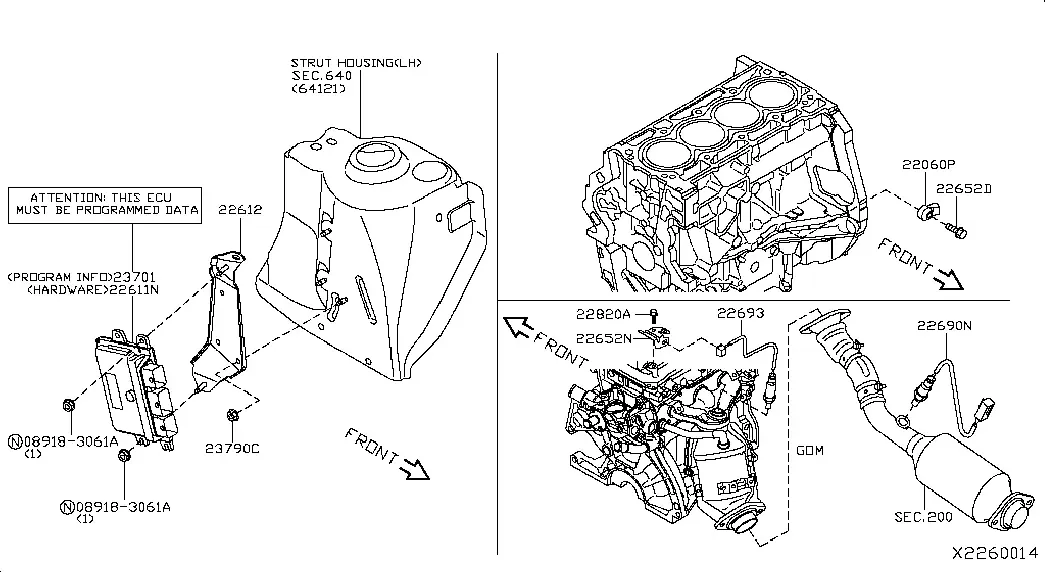 Engine Control Module diagram